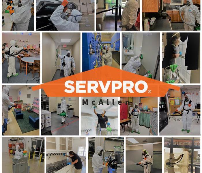 servpro cleaned 